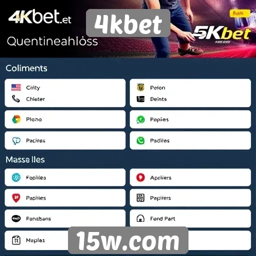 Métodos de pagamento disponíveis no 4kbet